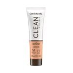 COVERGIRL Clean Invisible Foundation Makeup, Dewy & Glowy Finish, Buildable Coverage, Skin-Like Smooth Look, Vegan, Natural Beige, 1oz - Image 2