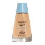 COVERGIRL Clean Matte Liquid Foundation, Sand Beige 553, Pack of 1 - Image 2
