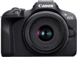 Canon EOS R100 Mirrorless Camera RF-S18-45mm F4.5-6.3 is STM Lens Kit, 24.1 Megapixel CMOS (APS-C) Sensor, 4K Video, RF Mount, Black - Image 2