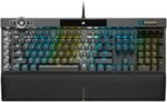 Corsair K100 RGB Mechanical Gaming Keyboard - Cherry MX Speed RGB Silver Keyswitches - PBT Double-Shot Keycaps - Elgato Stream Deck and iCUE Compatible - QWERTY NA Layout - Black - Image 2