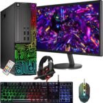 Dell Gaming OptiPlex Desktop RGB Computer PC, Intel Core i5, GeForce GT 1030 2GB GDDR5, 16GB RAM, 512GB SSD, 24 Inch HDMI Monitor, Keyboard Mouse and Headset, WiFi, Windows 11 Pro (Renewed) - Image 2