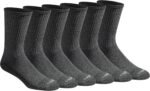 Dickies Men's Dri-Tech Essential Moisture Control Crew Socks (6 & 12 Pairs) - Image 2