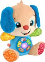 Fisher-Price Baby Toy Laugh & Learn Smart Stages Puppy Musical Plush with Lights & Learning Songs for Infants Ages 6+ Months - Image 2