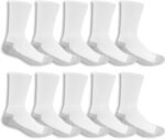 Fruit of the Loom Men’s Work Gear Cushioned Crew Socks 10 Pair - Image 2