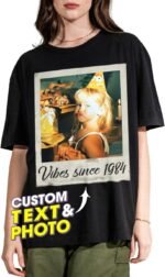 JIX & JOKY Custom Your Own Bootleg Rap Tee Custom Girlfriend Face Shirt for Boyfriend Vintage Birthday Valentine Shirt - Image 2