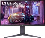 LG 32GQ750-B 32-inch Ultragear 4K UHD (3840 x 2160) Gaming Monitor, 144Hz, 1ms, AMD FreeSync Premium, HDR10, Reader Mode, Built-in Speaker, HDMI, DisplayPort, Tilt/Height/Pivot Stand, Black - Image 2