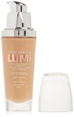 L'Oreal Paris True Match Lumi Healthy Luminous Makeup, W4 Natural Beige, 1 fl; oz. - Image 2