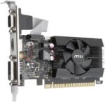 MSI Gaming GeForce GT 710 2GB GDRR3 64-bit HDCP Support DirectX 12 OpenGL 4.5 Single Fan Low Profile Graphics Card (GT 710 2GD3 LP) - Image 2
