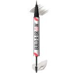 Maybelline Build-A-Brow 2-in-1 Brow Pen and Sealing Eyebrow Gel, Eyebrow Makeup for Real-Looking, Fuller Brows, Black Brown, 1 Count - Image 2