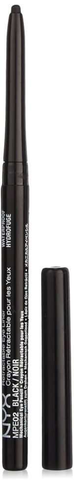 NYX PROFESSIONAL MAKEUP Mechanical Eye Pencil, Eyeliner Pencil, Black - Image 2