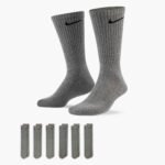 Nike Unisex Adult Everyday Cushioned Training Crew Socks (6 Pairs) - Image 2