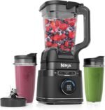Ninja Detect Power Blender Pro + Personal Single-Serve, BlendSense Technology, For-Smoothies, Food and More, Compact Kitchen Countertop, 1800 P-Watts, 72 oz. Pitcher, (2) 24 oz. Cups, Black, TB301 - Image 2