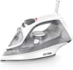 OSTBA 1600W Steam Iron for Clothes with Rapid Heating Nonstick Soleplate, Precise Thermostat Dial, Self-Cleaning, Anti-limescale, Drip Stop Function, 300ml Water Tank Clothes Iron - Image 2