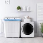 Portable Washer and Dryer Combo Set, 32 lbs Portable Clothes Dryers, 5 Drying Modes, 18 lbs Fully Automatic Washing Machine, Compact Washer and Dryer for Apartment, RV, Dorm - Image 2