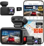 REDTIGER ViewClear 70 4K+2.5K Dash Cam Front and Rear, STARVIS 2 IMX678 x Noctura™ Sensor, Dual HDR Hyper Night Clarity, 5.8GHz WiFi 6, 30MB/S Fast Download, Dash Camera with 24H Parking Monitor - Image 2