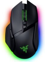 Razer Basilisk V3 Pro 35K Wireless Gaming Mouse: HyperScroll Tilt Wheel - 35K DPI Optical Sensor Gen 2-13 Customizable Controls - Chroma RGB - Optical Switches Gen 3 - Up to 140 Hr Battery - Black - Image 2