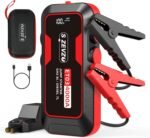 S ZEVZO ET03 Car Jump Starter 4000A Jump Starter Battery Pack for Up to 8.0L Gas and 7.0L Diesel Engines, 74Wh Portable 12V Jump Box with USB Ports, LCD Display, Storage Case, and LED Light - Image 2
