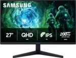 SAMSUNG 27” Odyssey G5 G53F QHD Resolution Gaming Monitor, HDR10, 200Hz Refresh Rate, IPS Panel, AMD FreeSync™ Premium, Black Equalizer, Auto Source Switch, LS27FG532ENXZA - Image 2