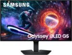 Samsung 27” Odyssey OLED G5 (G50SF) QHD & QD-OLED Gaming Monitor, 180Hz Refresh Rate, 0.03ms (GtG) Response Time, NVIDIA G-Sync Compatible, AMD FreeSync™, LS27FG500SNXZA - Image 2
