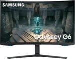 Samsung 27" Odyssey QHD G65B Curved Gaming Monitor, 240Hz, 1ms (GTG), HDR 600, Gaming Hub, 1000R, AMD FreeSync Premium Pro, LS27BG652ENXGO - Image 2
