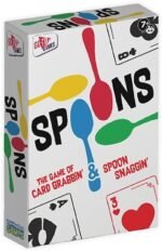 Spoons Games - Card Game, Deck of Cards, Fun Family Game for Kids and Adults, 3-5 Player Card Game, Ages 7+, Red, Yellow, Green, Blue - Image 2