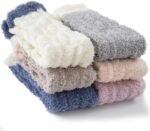 TEHOOK Warm & Cozy Gifts for Women, Stocking Stuufers, Fluffy Fuzzy Plush Sleeping Slipper Socks - Soft Warm Fabric - Image 2