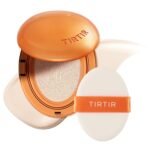 TIRTIR Mask Fit Ai Filter Cushion Foundation | AI-Like Semi-Matte Finish - Up to 72-Hour Medium to Full Coverage Korean BB Cushion Make up Beauty, #10C Shell, 0.63 Fl Oz - Image 2