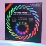 TOSY Flying Ring - 36 RGB Multicolor or 12 Monocolor LEDs, Super Bright, Lost Mode, Auto Light Up, Christmas Stocking Stuffers Gift for Kid/Teen/Boy/Girl, Safe, Waterproof, Pool/Beach/Camping Toy - Image 2