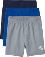 The Children's Place boys And Toddler Basketball Casual Shorts, Quench, Multi-color, 3 Pack, 5T US - Image 2