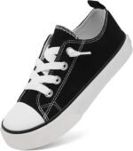 Toddler Little Kid Cushioned Canvas Shoes Slip On Sneakers Soft and Durable - Image 2