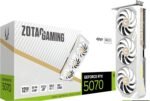 ZOTAC Gaming Geforce RTX 5070 AMP Graphics Card - White Edition | 12 GB | DLSS 4 | GDDR7 | 192 Bit | Icestorm 2.0 Advanced Cooling | Triple Fan | SFF Ready | Spectra RGB | ZT-B50700FQ-10P - Image 2