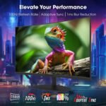 New! Sceptre Curved 27-inch Gaming Monitor 1500R 100Hz HDMI X2 DisplayPort 1ms 100% sRGB, Build-in Speakers Machine Black 2026 (C275W-FW100T) - Image 5