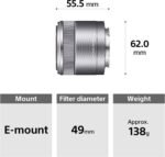 Sony SEL30M35 30mm f/3.5 e-mount Macro Fixed Lens - Image 4