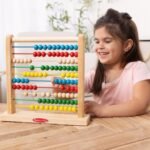 Melissa & Doug Abacus - Classic Wooden Educational Counting Toy With 100 Beads - Image 3