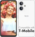 NUU N10 Basic Cell Phone for T-Mobile, Mint, Metro, Qlink, Tello and More 4GB/128GB, Perfect for Teenagers, Dual SIM 4G, Octa-Core 6.6" 90Hz HD+, Unlocked Phones Android Phone 14, US Warranty (White) - Image 3