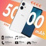 NUU N10 Basic Cell Phone for T-Mobile, Mint, Metro, Qlink, Tello and More 4GB/128GB, Perfect for Teenagers, Dual SIM 4G, Octa-Core 6.6" 90Hz HD+, Unlocked Phones Android Phone 14, US Warranty (White) - Image 9