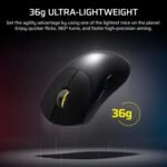 Corsair Sabre v2 PRO Ultralight FPS Wireless Gaming Mouse – 33,000 DPI, 36g Weight, 8,000Hz Hyper-Polling, Mechanical Switches, Up to 70-Hour Wireless Battery Life, Web Hub – Black - Image 5