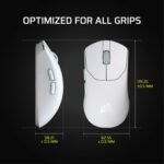 Corsair Sabre v2 PRO Ultralight FPS Wireless Gaming Mouse – 33,000 DPI, 36g Weight, 8,000Hz Hyper-Polling, Mechanical Switches, Up to 70-Hour Wireless Battery Life, Web Hub – Black - Image 11