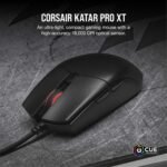 Corsair KATAR PRO XT Wired Ultra-Light FPS Gaming Mouse – 18,000 DPI – Symmetric Shape – Quickstrike Buttons – iCUE Compatible – PC, Mac, PS5, PS4, Xbox – Black - Image 3