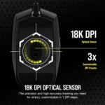Corsair KATAR PRO XT Wired Ultra-Light FPS Gaming Mouse – 18,000 DPI – Symmetric Shape – Quickstrike Buttons – iCUE Compatible – PC, Mac, PS5, PS4, Xbox – Black - Image 5