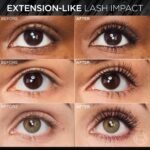 L'Oreal Paris Extensionist Mascara, Lengthening, Volumizing, and Curling Formula For a Lash Extension Eye Makeup Look, Washable Blackest Black - Image 3