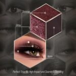 Black Smokey Eyeshadow Makeup Palette, Dark Smoky Eye Shadow Palettes for Halloween Goth Make up Glitter Shimmer Matte Pallets, Midnight Masquerade 21 Colors Brown Neutral Naked, Talc Free - Image 8