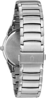 Bulova Men's 3-Hand Calendar Date Quartz Watch, Patterned Dial, 38mm Style: 96B015 - Image 4
