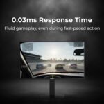 Deco Gear 27 QHD OLED Gaming Monitor | 280Hz 0.03ms Response, HDR400, Adaptive Sync, 99% sRGB, 1.5M:1 Contrast, Borderless Design, Height Adjustable Stand, HDMI 2.1, DisplayPort 1.4 - Image 7