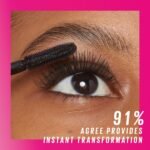 Maybelline Lash Sensational Firework Waterproof Mascara, Lengthening & Volumizing Mascara for up to 24HR wear, Very Black, 1 Count - Image 7