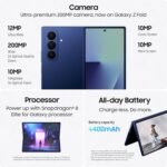 Samsung Galaxy Z Fold7 Cell Phone, 512GB AI Smartphone, Unlocked Android, AI Photo Edits, Large Screen, Long Battery Life, 2025, US 1 Yr Manufacturer Warranty, Silver Shadow - Image 6