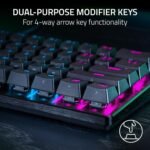 Razer Huntsman V3 Pro Mini 60% Esports Gaming Keyboard: Analog Optical Switches - Razer Snap Tap - Rapid Trigger - Adjustable Actuation - Dual-Purpose Mod Keys - Doubleshot PBT Keycaps - Black - Image 9