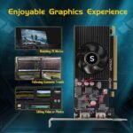 Radeon HD 6570 Graphics Card, Dual HDMI, 1G GDDR3 64-bit, Video Cards PC, Low Profile, Computer GPU, PCI Express x 16, 60W Low Power, Plug & Play, DirectX 11 - Image 5