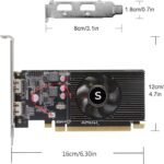 Radeon HD 6570 Graphics Card, Dual HDMI, 1G GDDR3 64-bit, Video Cards PC, Low Profile, Computer GPU, PCI Express x 16, 60W Low Power, Plug & Play, DirectX 11 - Image 7