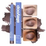 ALLEYOOP 11th Hour Waterproof Cream Eyeshadow Stick – Long-Lasting Eye Shadow Pencil & Eyeliner, Cream to Powder Stick & Highlighter – Smudge-Proof Eyeshadow Shimmer, Plum Up Shimmer - Image 3